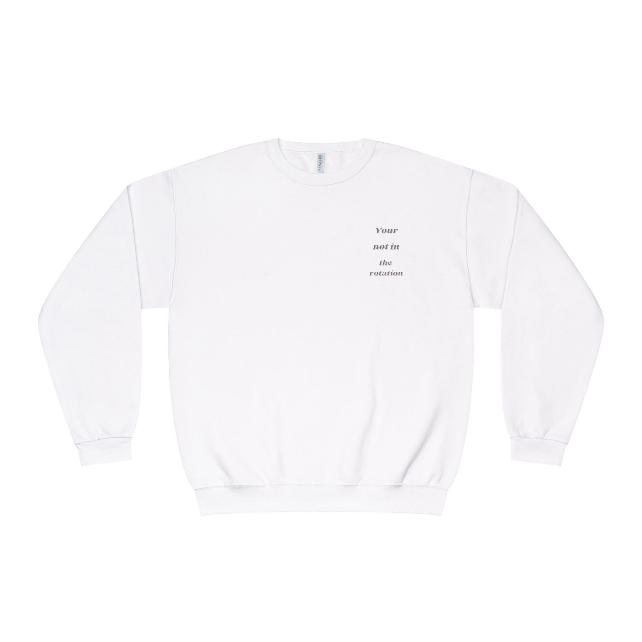 Creepy Family Portrait Sweatshirt — "You’re Not in the Rotation" Horror Crewneck
