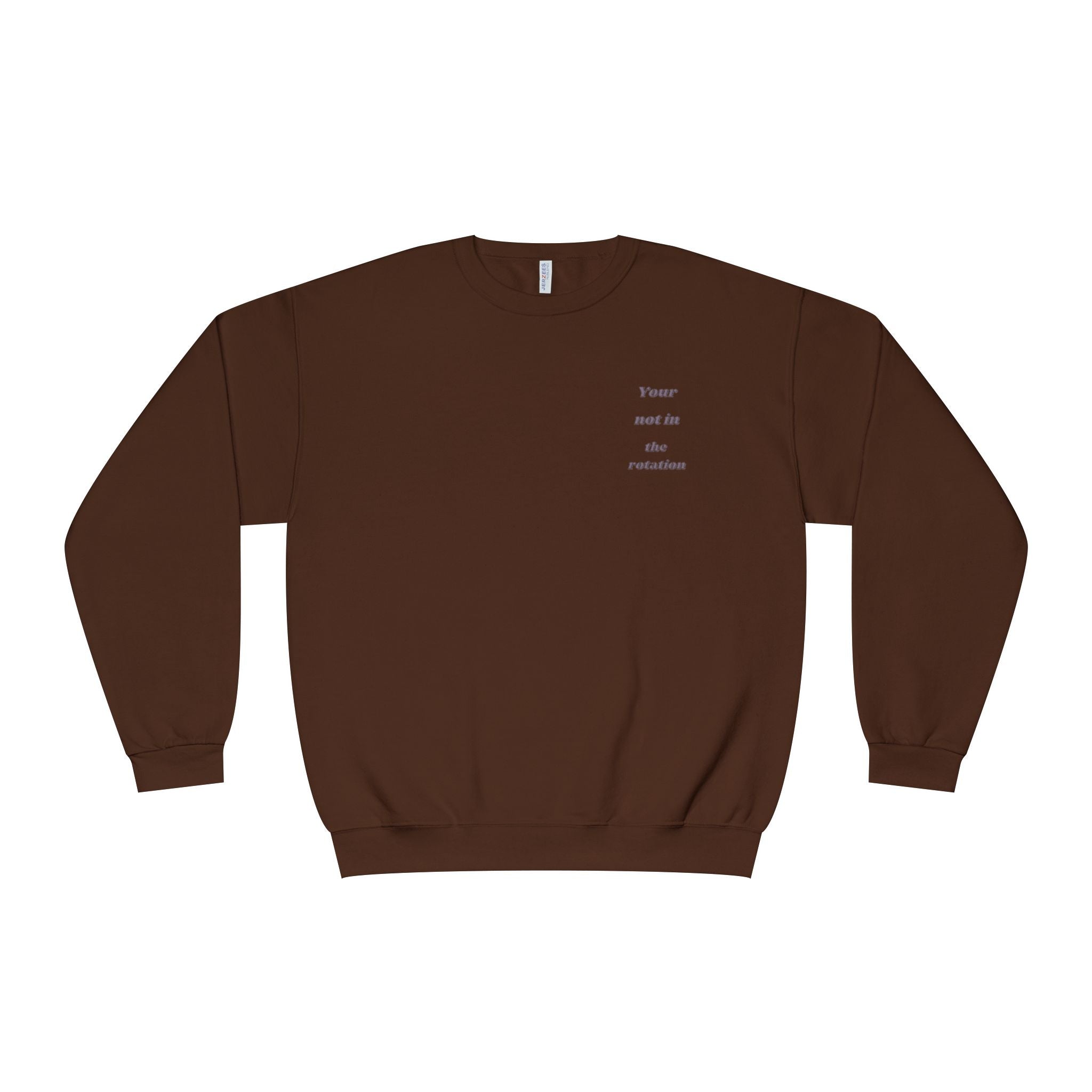 Creepy Family Portrait Sweatshirt — "You’re Not in the Rotation" Horror Crewneck
