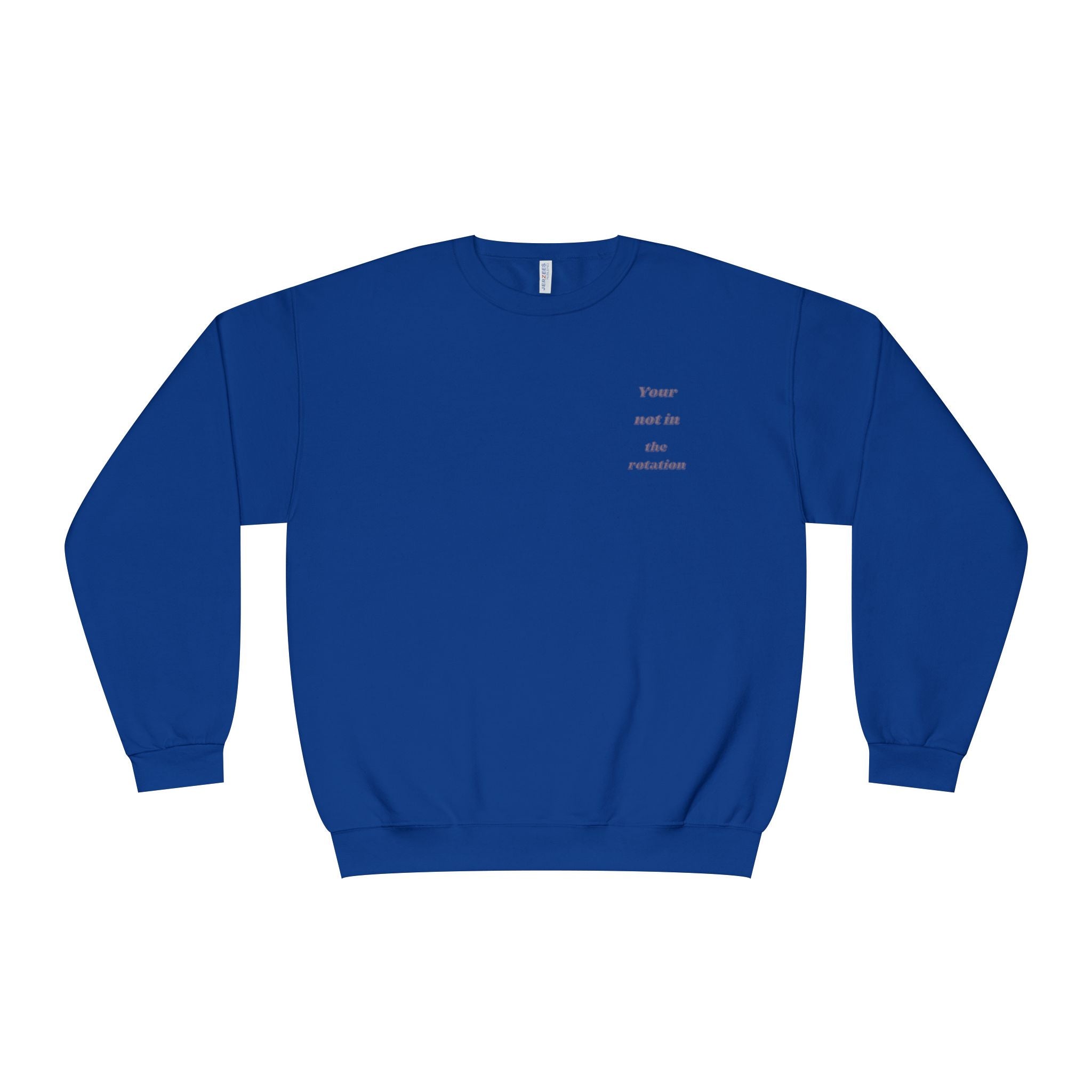 Creepy Family Portrait Sweatshirt — "You’re Not in the Rotation" Horror Crewneck
