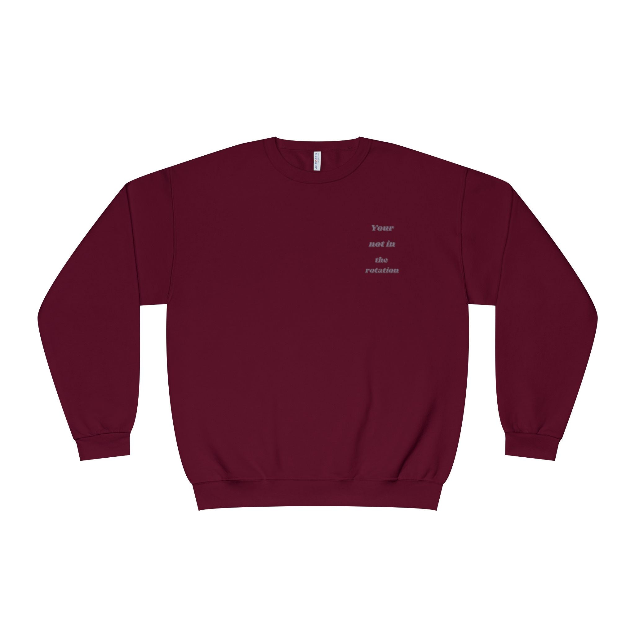 Creepy Family Portrait Sweatshirt — "You’re Not in the Rotation" Horror Crewneck