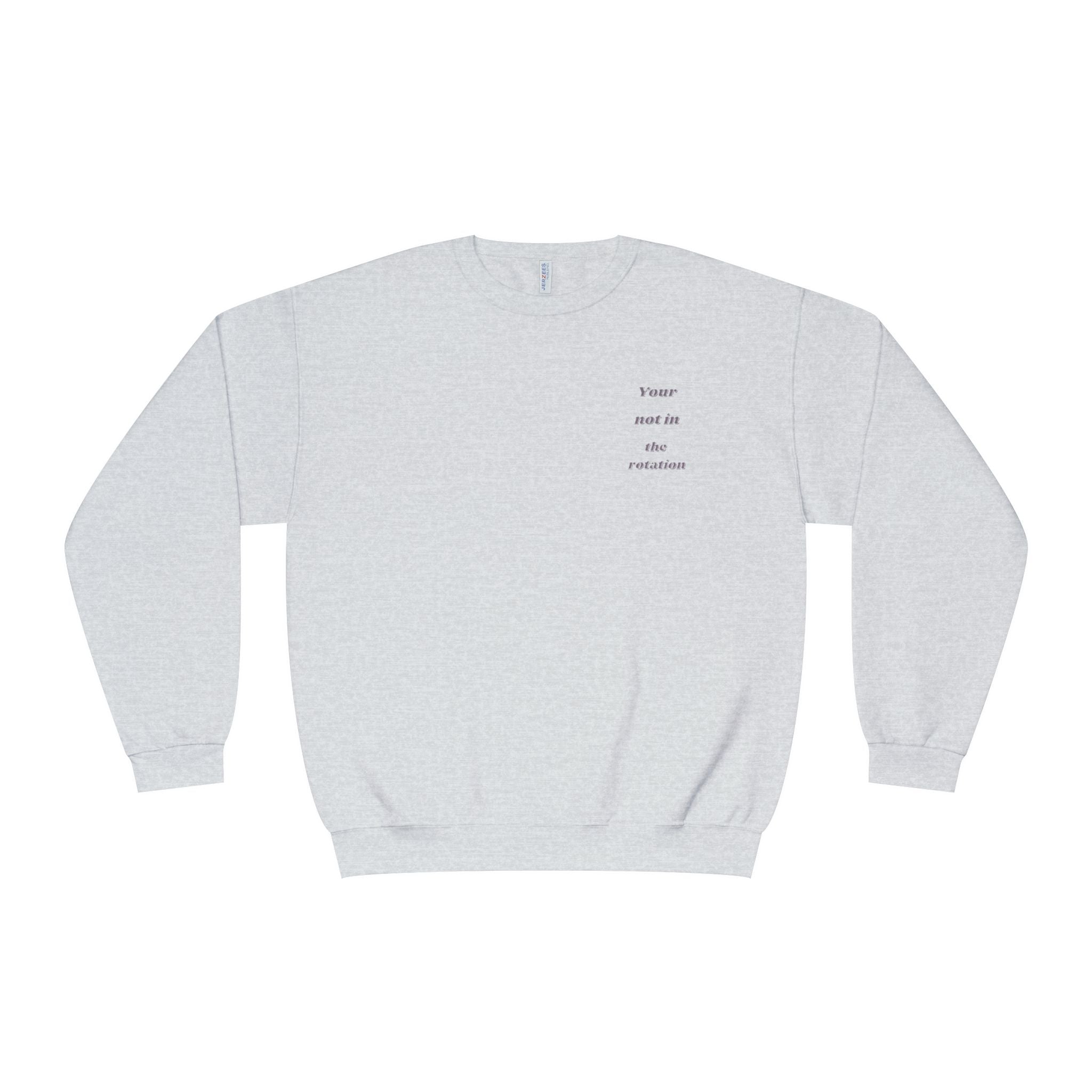 Creepy Family Portrait Sweatshirt — "You’re Not in the Rotation" Horror Crewneck