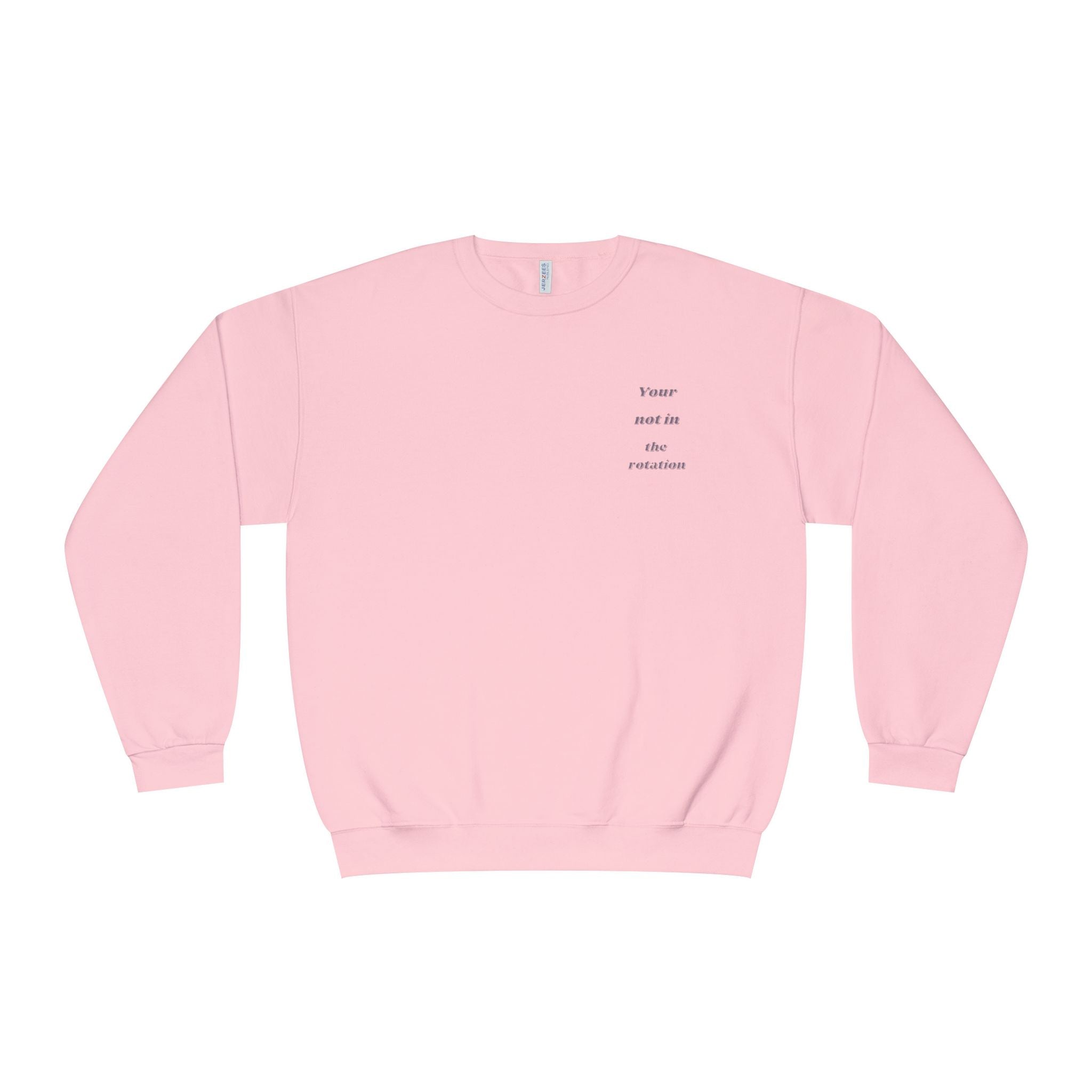 Creepy Family Portrait Sweatshirt — "You’re Not in the Rotation" Horror Crewneck