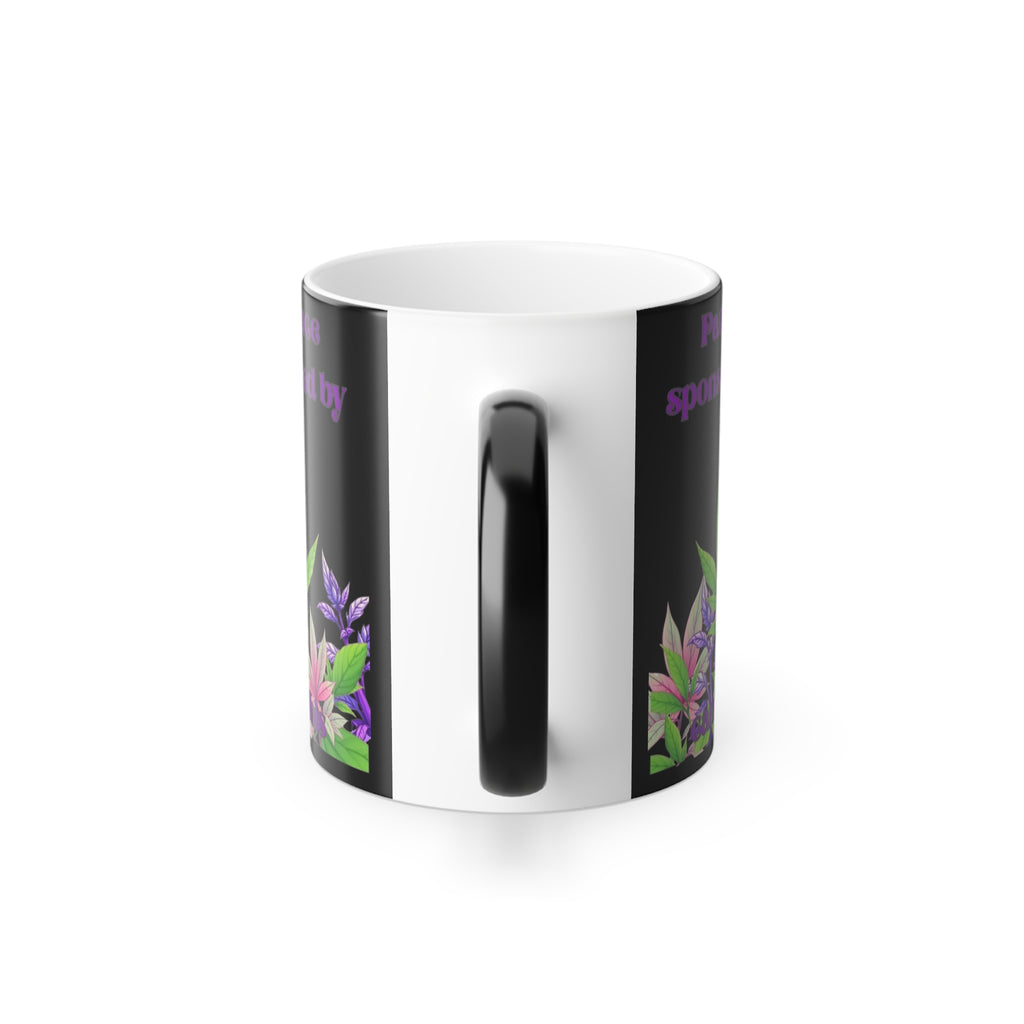 Color-Changing Weed Mug — Colorful Weed Heat Reveal (11 oz)