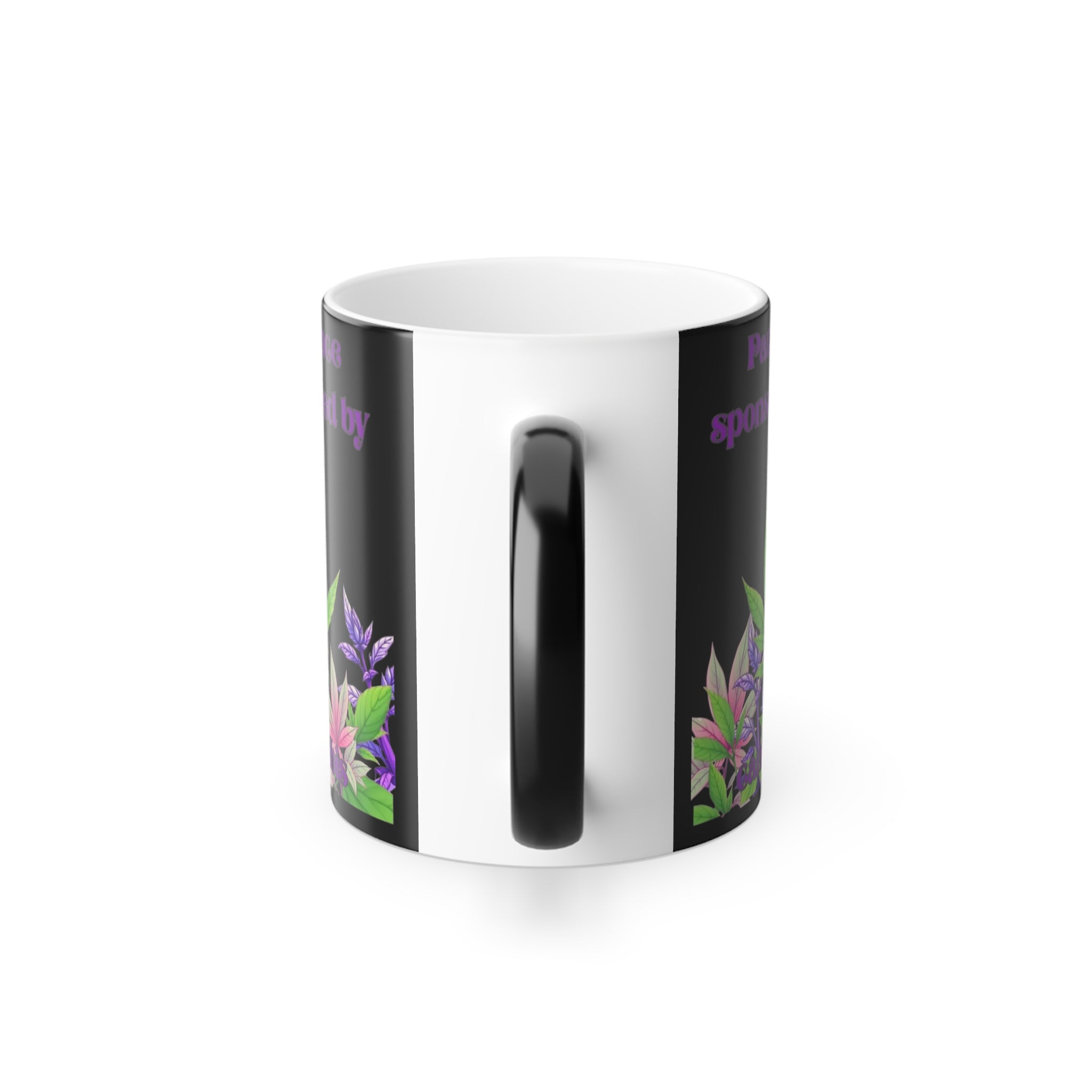 Color-Changing Weed Mug — Colorful Weed Heat Reveal (11 oz)