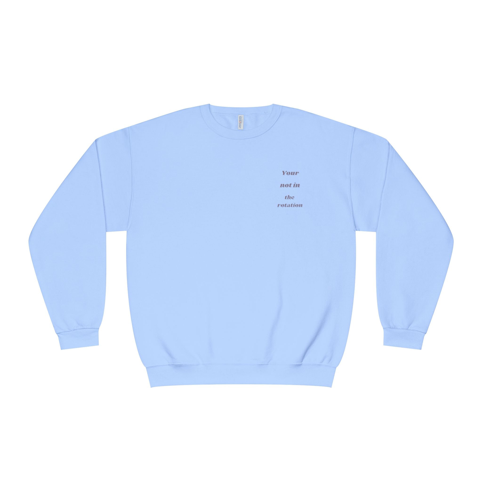 Creepy Family Portrait Sweatshirt — "You’re Not in the Rotation" Horror Crewneck