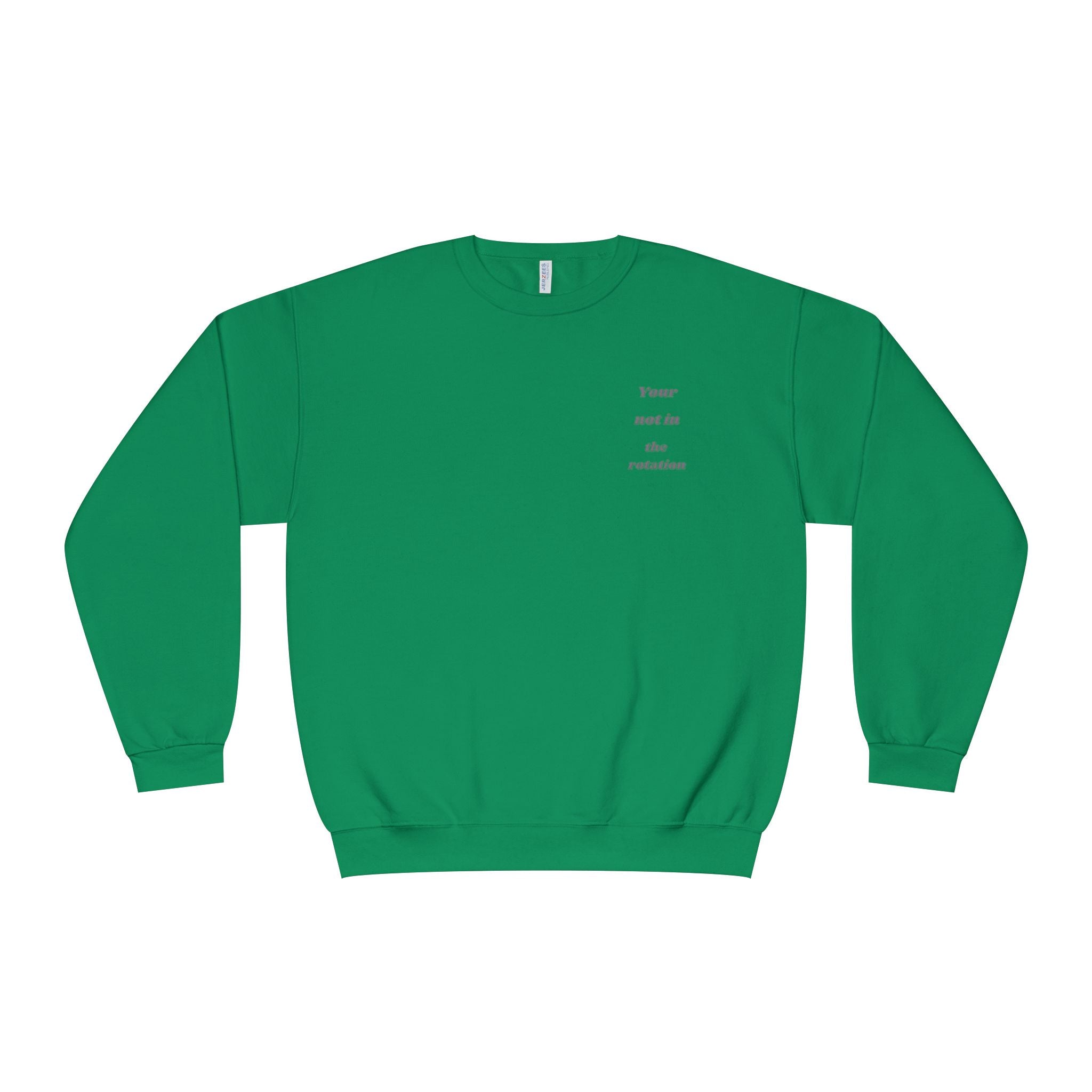 Creepy Family Portrait Sweatshirt — "You’re Not in the Rotation" Horror Crewneck